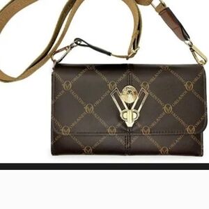Mario Valentino Dark Brown Crossbody Bag